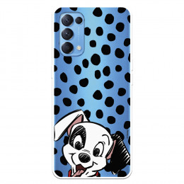 Funda para Oppo Find X3 Lite Oficial de Disney Cachorro Manchas - 101 Dálmatas