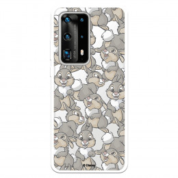 Funda para Huawei P40 Pro Plus Oficial de Disney Tambor Patrones - Bambi