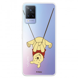 Funda para Vivo V21 5G Oficial de Disney Winnie  Columpio - Winnie The Pooh