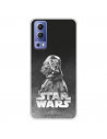 Funda para Vivo Y72 5G Oficial de Star Wars Darth Vader Fondo negro - Star Wars