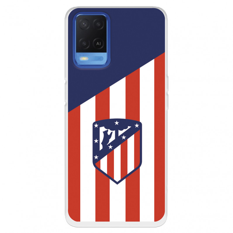 Fundaara Oppo A54 4G del Atleti Escudo Fondo Atletico - Licencia Oficial Atlético de Madrid