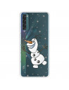 Funda para TCL 20 SE Oficial de Disney Olaf Transparente - Frozen