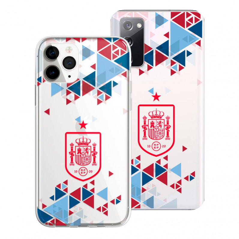 Spain National Team Official Design Mobile Phone Case - Geometric Crest