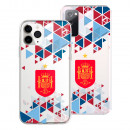 Official Spain Team Design Mobile Phone Case - Triangular Crest