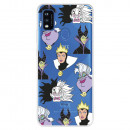 Funda para ZTE Blade A51 Oficial de Disney Villanas Patrón - Villanas Disney