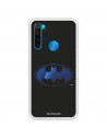 Funda para Xiaomi Redmi Note 8 2021 Oficial de DC Comics Batman Logo Transparente - DC Comics