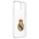 Official Coque Real Madrid Écusson Transparent for iPhone 13 Mini