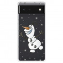 Funda para Google Pixel 6 Oficial de Disney Olaf Transparente - Frozen