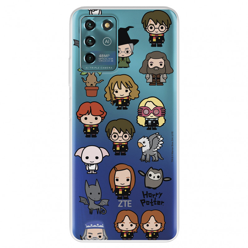 Funda para ZTE Blade V30 Vita Oficial de Harry Potter Personajes Iconos - Harry Potter