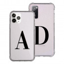 Black Initial Reinforced Glitter Case - Limited Edition