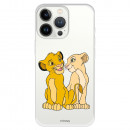 Official Disney Simba and Nala Silhouette iPhone 13 Pro Case - The Lion King