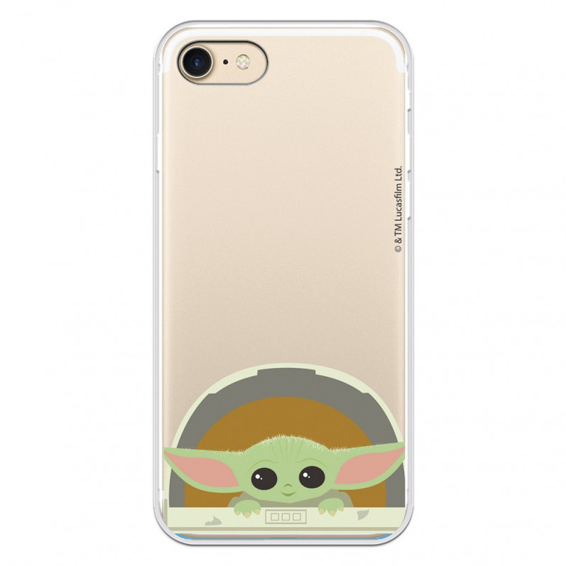 Official Star Wars Baby Yoda Smiles iPhone 7 Case - Star Wars