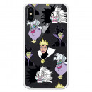 iPhone X Case Official Disney Villains Drawing - Disney Villains