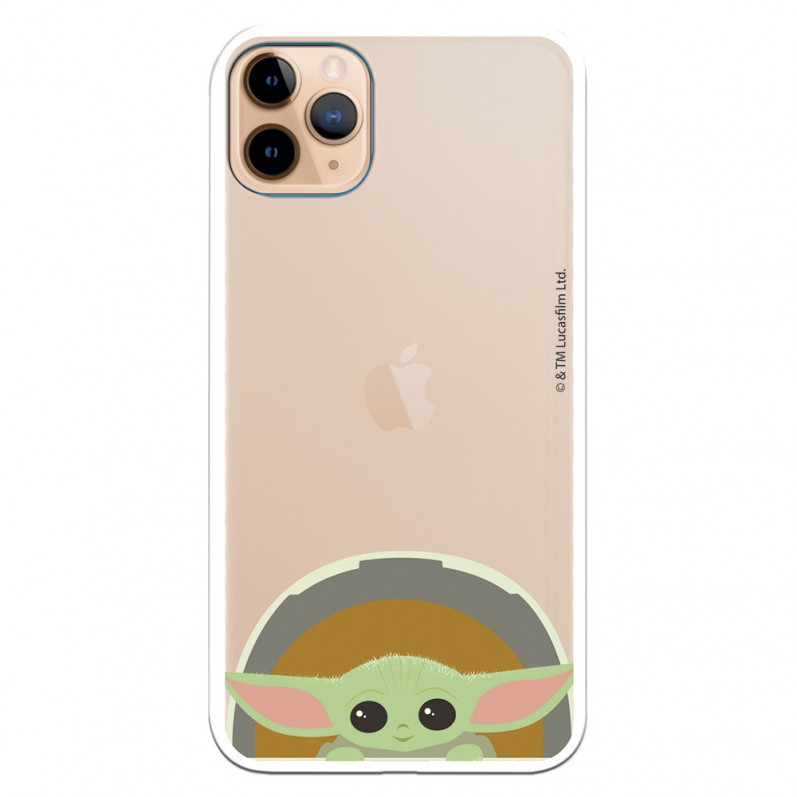 Official Star Wars Baby Yoda Smiles iPhone 11 Pro Max Case - Star Wars