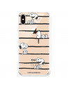 Official Peanuts Snoopy Lines iPhone XS Max Case - Snoopy