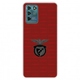 Funda para ZTE Blade V30 Vita del Escudo Fondo Granate  - Licencia Oficial Benfica