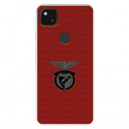 Funda para Google Pixel 4A del Escudo Fondo Granate  - Licencia Oficial Benfica