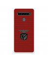 Funda para LG K61 del Escudo Fondo Granate  - Licencia Oficial Benfica