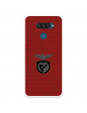 Funda para LG K50s del Escudo Fondo Granate  - Licencia Oficial Benfica