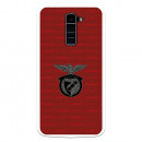 Funda para LG K10 4G del Escudo Fondo Granate  - Licencia Oficial Benfica