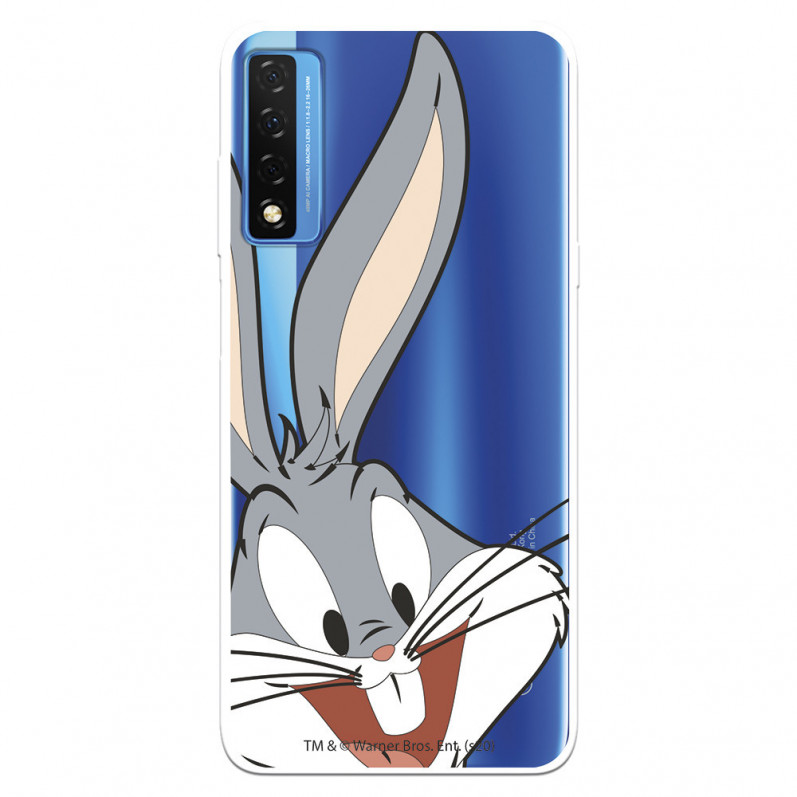 Case for TCL 20 5G Official Warner Bros Bugs Bunny Transparent Silhouette - Looney Tunes