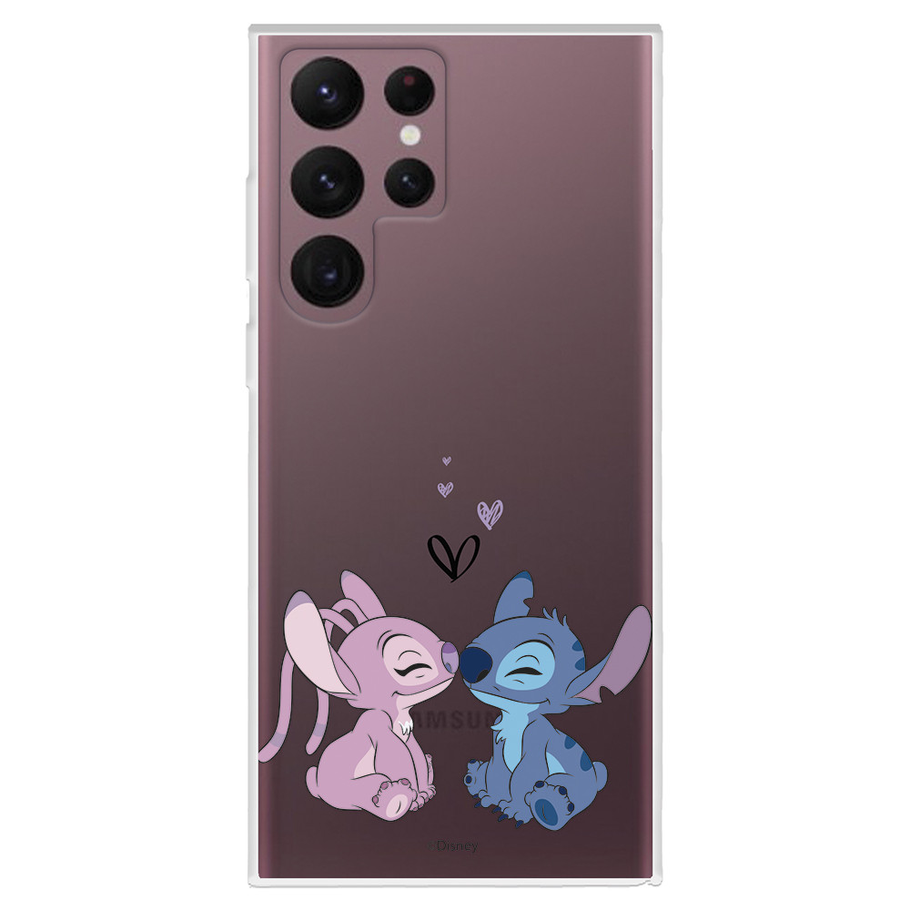 Funda para Huawei P30 Lite Oficial de Disney Angel & Stitch Beso - Lilo &  Stitch