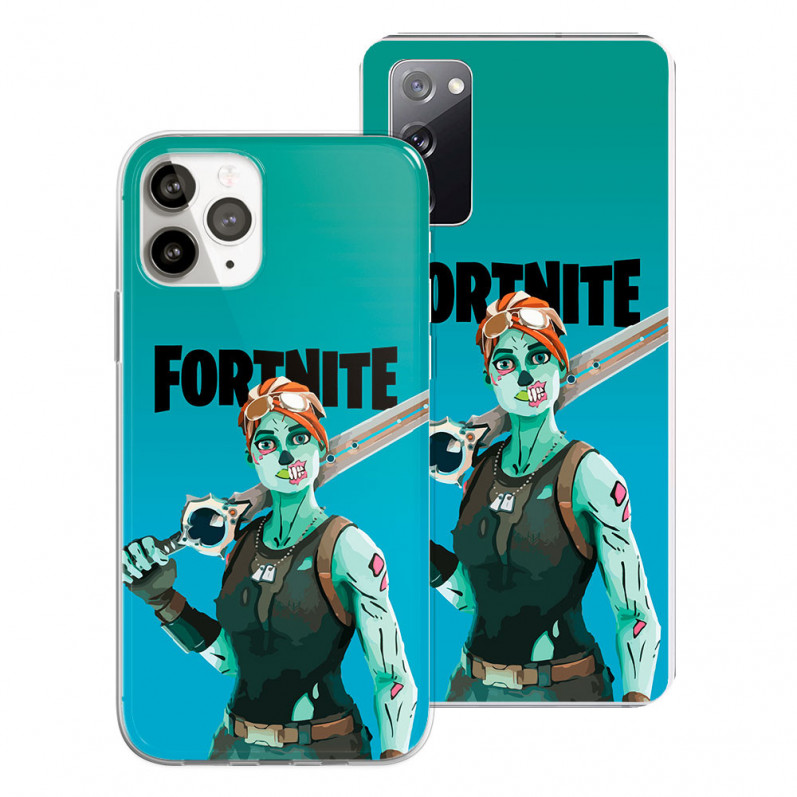 Mobile Phone Case Video Game - Zombie Girl