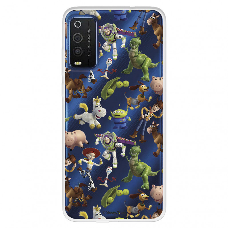 Funda para TCL 205 Oficial de Disney Muñecos Toy Story Siluetas - Toy Story