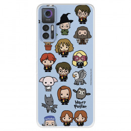 Funda para TCL 30 5G Oficial de Harry Potter Personajes Iconos - Harry Potter