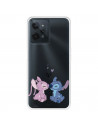 Funda para Realme C31 Oficial de Disney Angel & Stitch Beso - Lilo & Stitch