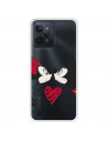 Funda para Realme C31 Oficial de Disney Mickey y Minnie Beso - Clásicos Disney