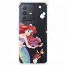 Funda para Vivo V23 Oficial de Disney Ariel y Sebastián Burbujas - La Sirenita