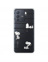 Funda para Vivo V23 Oficial de Peanuts Snoopy rayas - Snoopy