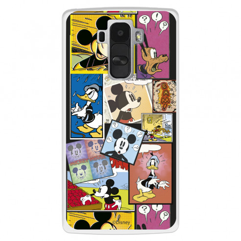 Funda para LG G4 Oficial de Disney Mickey Comic - Clásicos Disney