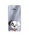 Funda para Motorola Moto G6 Plus Oficial de Disney Cachorro Sonrisa - 101 Dálmatas