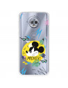 Funda para Motorola Moto G6 Plus Oficial de Disney Mickey Mickey Urban - Clásicos Disney