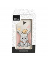 Funda para ZTE Blade V8 Oficial de Disney Dumbo Silueta Transparente - Dumbo
