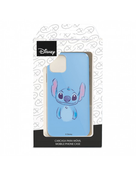 Funda para Xiaomi Redmi 9A Oficial de Disney Stitch Azul - Lilo & Stitch