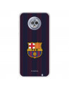 Funda para Motorola Moto G6 Plus del FC Barcelona Rayas Blaugrana  - Licencia Oficial FC Barcelona