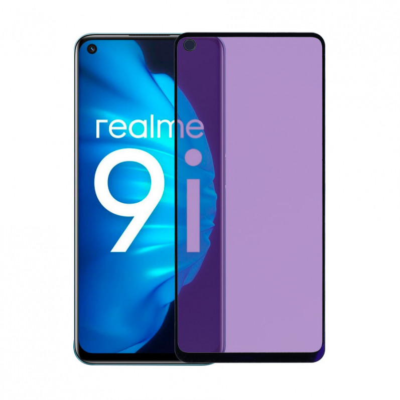 Full Anti Blue-Ray Tempered Glass for Realme 9i