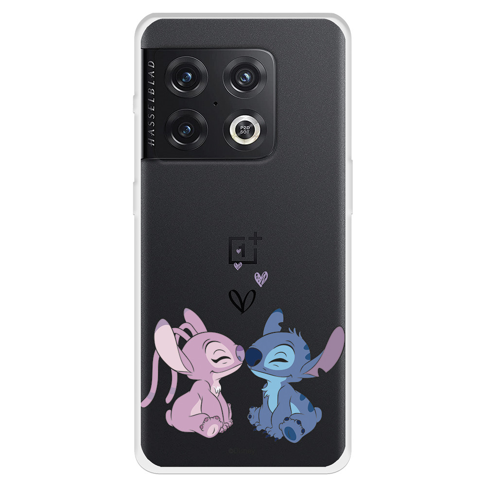 Funda para Xiaomi Redmi Note 10 Pro Oficial de Disney Angel & Stitch Beso -  Lilo & Stitch