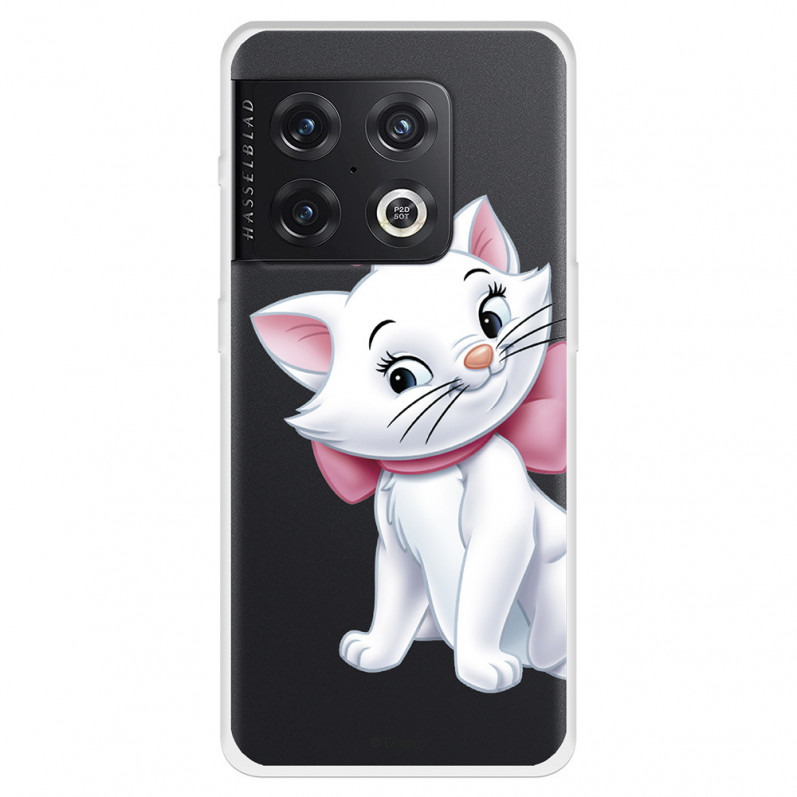 Funda para OnePlus 10 Pro Oficial de Disney Marie Silueta - Los Aristogatos