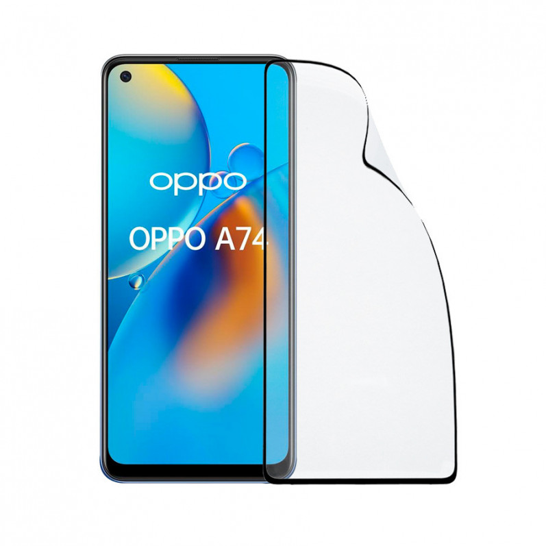 Unbreakable Full Tempered Glass for Oppo A74 4G