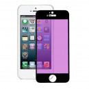 Full Tempered Glass Anti Blue-Ray Black for iPhone 5
