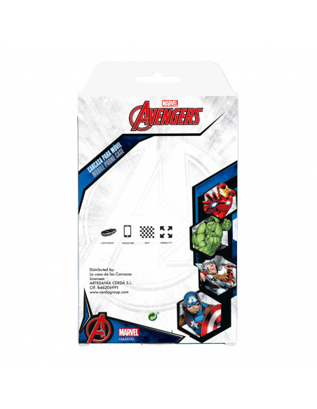 Funda para Oppo A53 Oficial de Marvel Capitán América Escudo Transparente -  Marvel