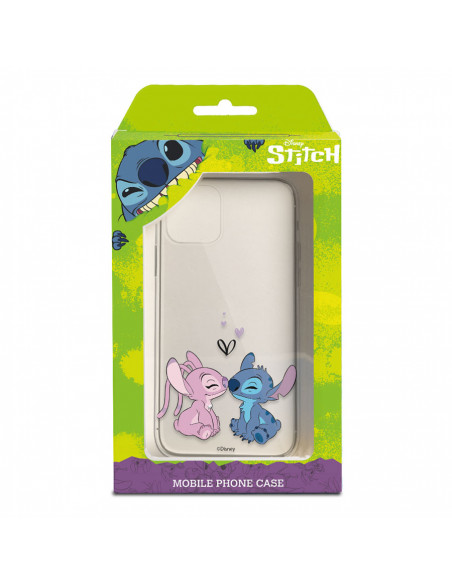 Funda para Huawei Mate 20 Lite Oficial de Disney Angel & Stitch Beso - Lilo  & Stitch