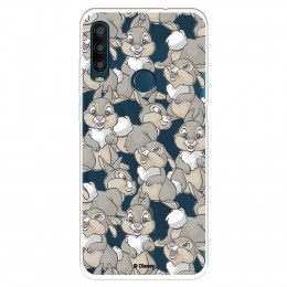 Funda para Alcatel 1SE 2020 Oficial de Disney Tambor Patrones - Bambi