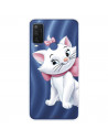 Funda para Alcatel 1 L Pro Oficial de Disney Marie Silueta - Los Aristogatos