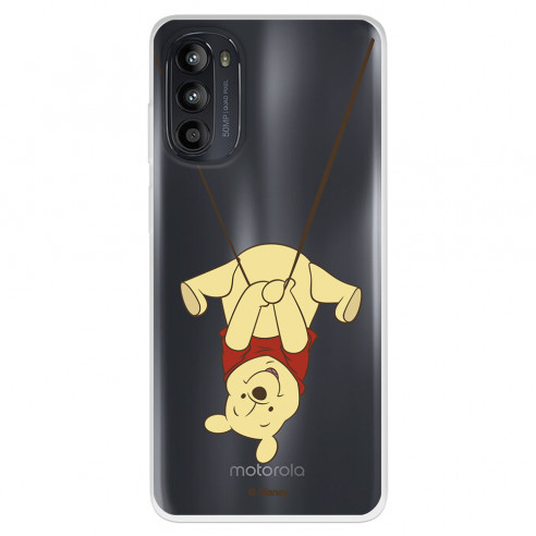 Funda para Motorola Moto G52 Oficial de Disney Winnie  Columpio - Winnie The Pooh