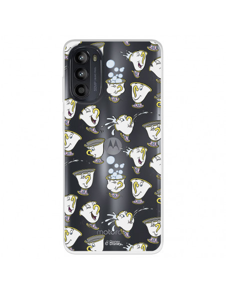 Funda para Realme 10 Oficial de Disney Chip Potts Siluetas - La Bella y la  Bestia